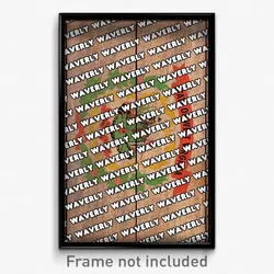 Waverly West Virginia Poster (WV City Souvenir 11x17 Town Print)