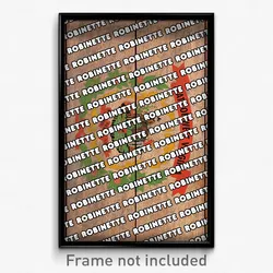 Robinette West Virginia Poster (WV City Souvenir 11x17 Town Print)