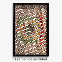 Bancroft West Virginia Poster (WV City Souvenir 11x17 Town Print)