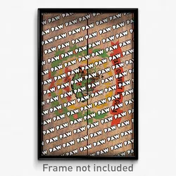 Paw Paw West Virginia Poster (WV City Souvenir 11x17 Town Print)