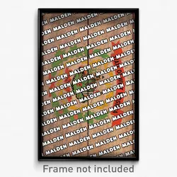 Malden West Virginia Poster (WV City Souvenir 11x17 Town Print)