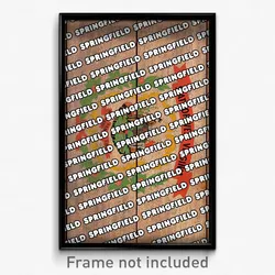 Springfield West Virginia Poster (WV City Souvenir 11x17 Town Print)