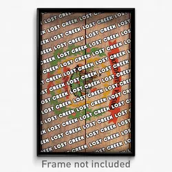 Lost Creek West Virginia Poster (WV City Souvenir 11x17 Town Print)