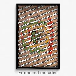 Ridgeley West Virginia Poster (WV City Souvenir 11x17 Town Print)