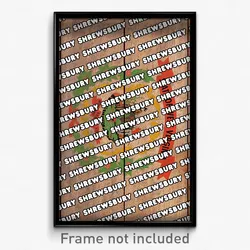 Shrewsbury West Virginia Poster (WV City Souvenir 11x17 Town Print)