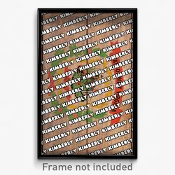 Kimberly West Virginia Poster (WV City Souvenir 11x17 Town Print)