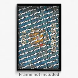 Superior Wisconsin Poster (WI City Souvenir 11x17 Town Print)