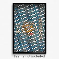 Cudahy Wisconsin Poster (WI City Souvenir 11x17 Town Print)