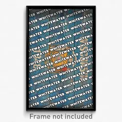 Whitewater Wisconsin Poster (WI City Souvenir 11x17 Town Print)