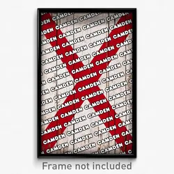Camden Alabama Poster (AL City Souvenir 11x17 Town Print)