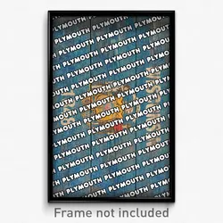 Plymouth Wisconsin Poster (WI City Souvenir 11x17 Town Print)