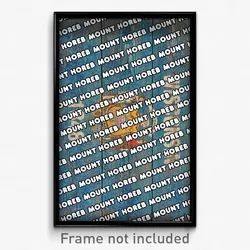 Mount Horeb Wisconsin Poster (WI City Souvenir 11x17 Town Print)