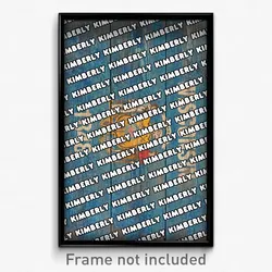 Kimberly Wisconsin Poster (WI City Souvenir 11x17 Town Print)