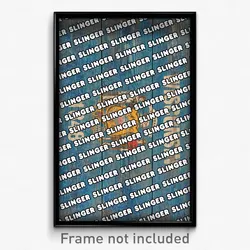 Slinger Wisconsin Poster (WI City Souvenir 11x17 Town Print)