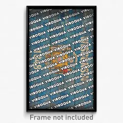 Viroqua Wisconsin Poster (WI City Souvenir 11x17 Town Print)