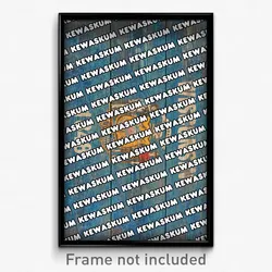 Kewaskum Wisconsin Poster (WI City Souvenir 11x17 Town Print)