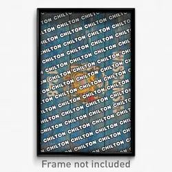 Chilton Wisconsin Poster (WI City Souvenir 11x17 Town Print)