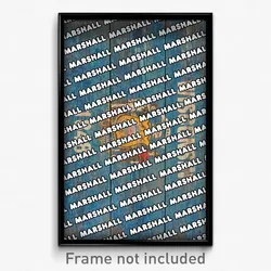 Marshall Wisconsin Poster (WI City Souvenir 11x17 Town Print)
