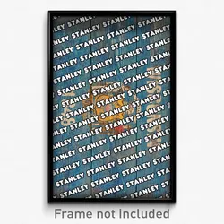 Stanley Wisconsin Poster (WI City Souvenir 11x17 Town Print)