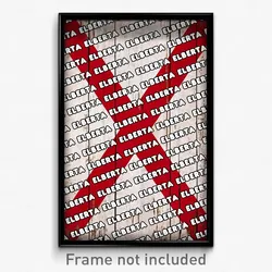Elberta Alabama Poster (AL City Souvenir 11x17 Town Print)