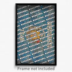 Boscobel Wisconsin Poster (WI City Souvenir 11x17 Town Print)