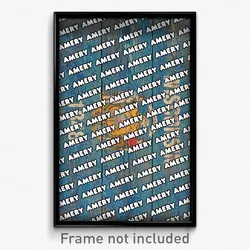 Amery Wisconsin Poster (WI City Souvenir 11x17 Town Print)