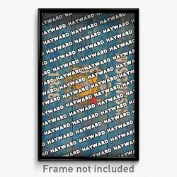 Hayward Wisconsin Poster (WI City Souvenir 11x17 Town Print)