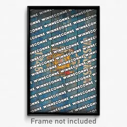 Winneconne Wisconsin Poster (WI City Souvenir 11x17 Town Print)