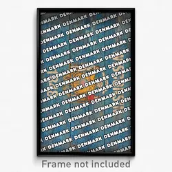 Denmark Wisconsin Poster (WI City Souvenir 11x17 Town Print)