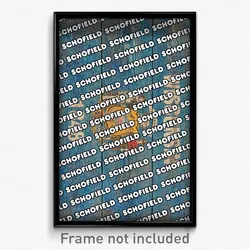 Schofield Wisconsin Poster (WI City Souvenir 11x17 Town Print)