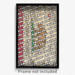 Piru California Poster (CA City Souvenir 11x17 Town Print)