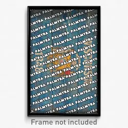 Palmyra Wisconsin Poster (WI City Souvenir 11x17 Town Print)