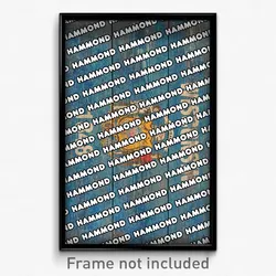Hammond Wisconsin Poster (WI City Souvenir 11x17 Town Print)