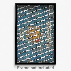 Wautoma Wisconsin Poster (WI City Souvenir 11x17 Town Print)