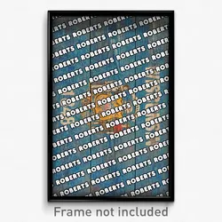 Roberts Wisconsin Poster (WI City Souvenir 11x17 Town Print)
