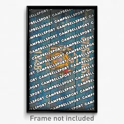 Campbellsport Wisconsin Poster (WI City Souvenir 11x17 Town Print)