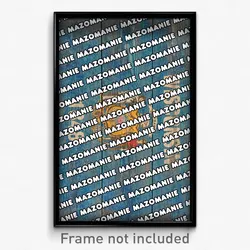Mazomanie Wisconsin Poster (WI City Souvenir 11x17 Town Print)