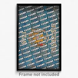 Thorp Wisconsin Poster (WI City Souvenir 11x17 Town Print)