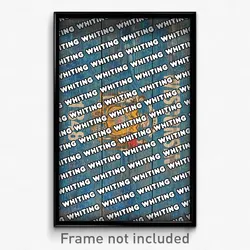 Whiting Wisconsin Poster (WI City Souvenir 11x17 Town Print)