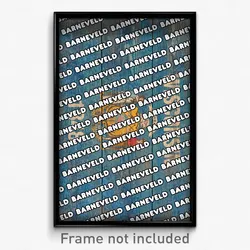 Barneveld Wisconsin Poster (WI City Souvenir 11x17 Town Print)
