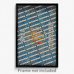 Keshena Wisconsin Poster (WI City Souvenir 11x17 Town Print)