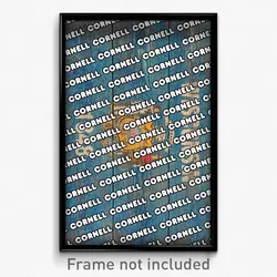 Cornell Wisconsin Poster (WI City Souvenir 11x17 Town Print)