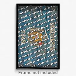 St. Peter Wisconsin Poster (WI City Souvenir 11x17 Town Print)