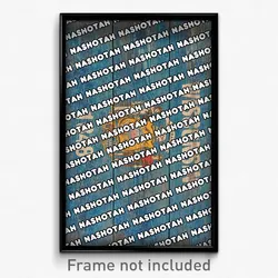 Nashotah Wisconsin Poster (WI City Souvenir 11x17 Town Print)