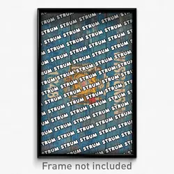 Strum Wisconsin Poster (WI City Souvenir 11x17 Town Print)