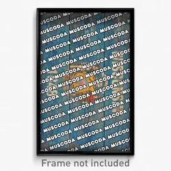 Muscoda Wisconsin Poster (WI City Souvenir 11x17 Town Print)