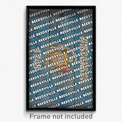 Reedsville Wisconsin Poster (WI City Souvenir 11x17 Town Print)