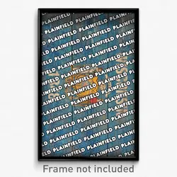 Plainfield Wisconsin Poster (WI City Souvenir 11x17 Town Print)