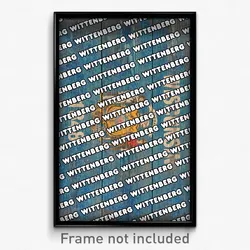 Wittenberg Wisconsin Poster (WI City Souvenir 11x17 Town Print)