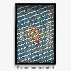 Ashippun Wisconsin Poster (WI City Souvenir 11x17 Town Print)